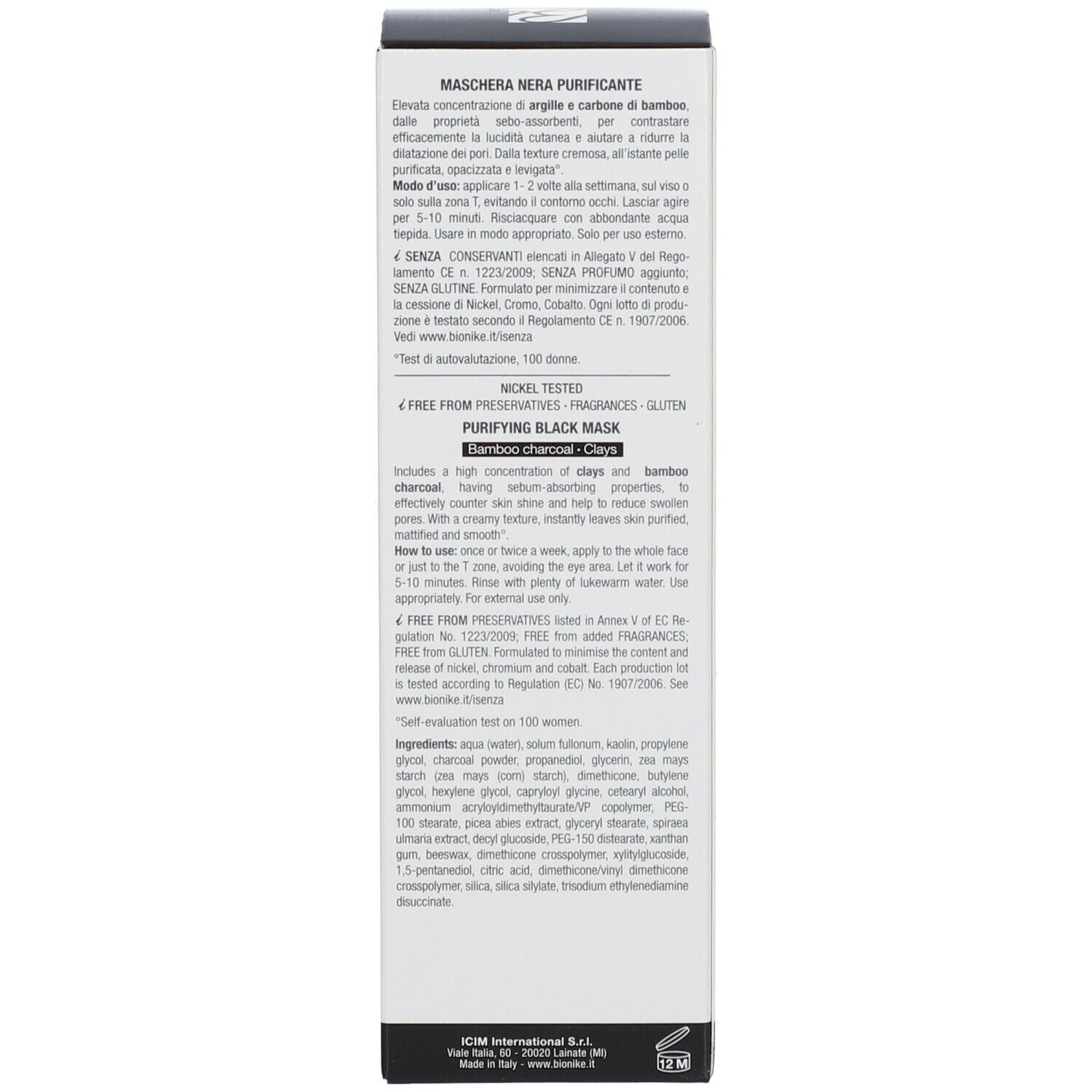 BioNike Defence Masque Noir Purifiant