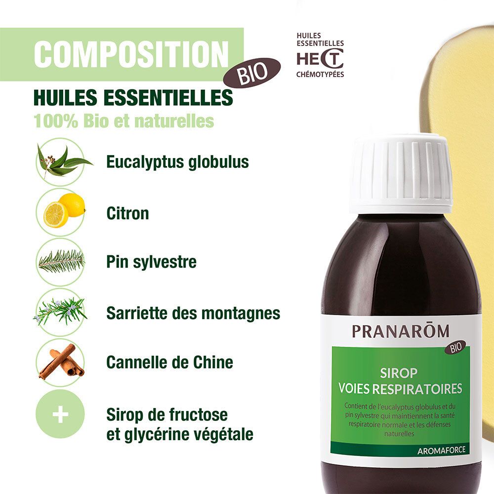 Pranarôm Aromaforce Siroop - Ademhalingswegen