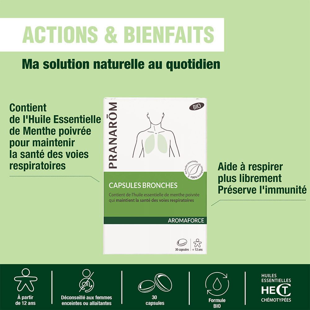 Pranarôm Aromaforce Bio Bronches
