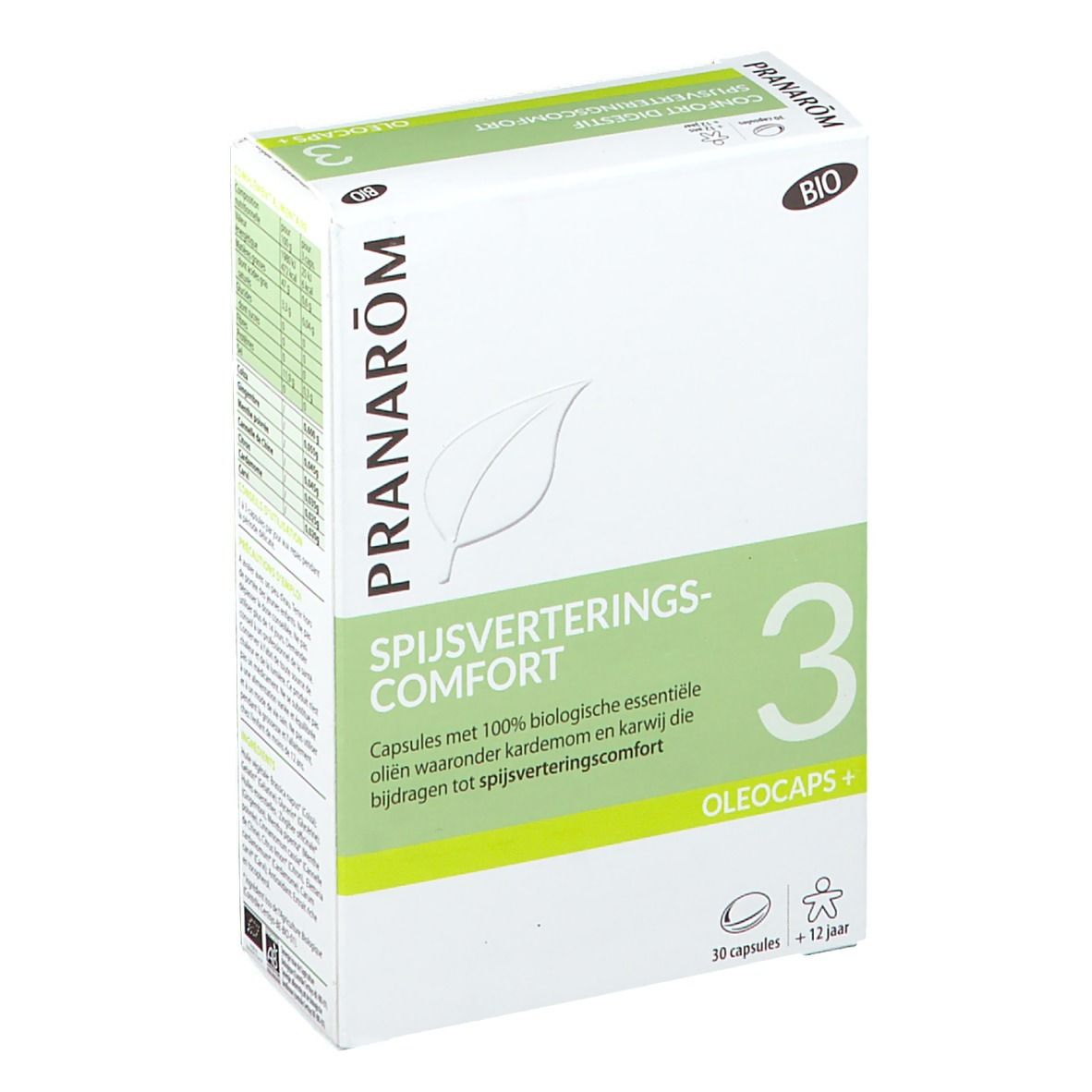 Pranarôm Oléocaps+ 3 Confort Digestif Bio