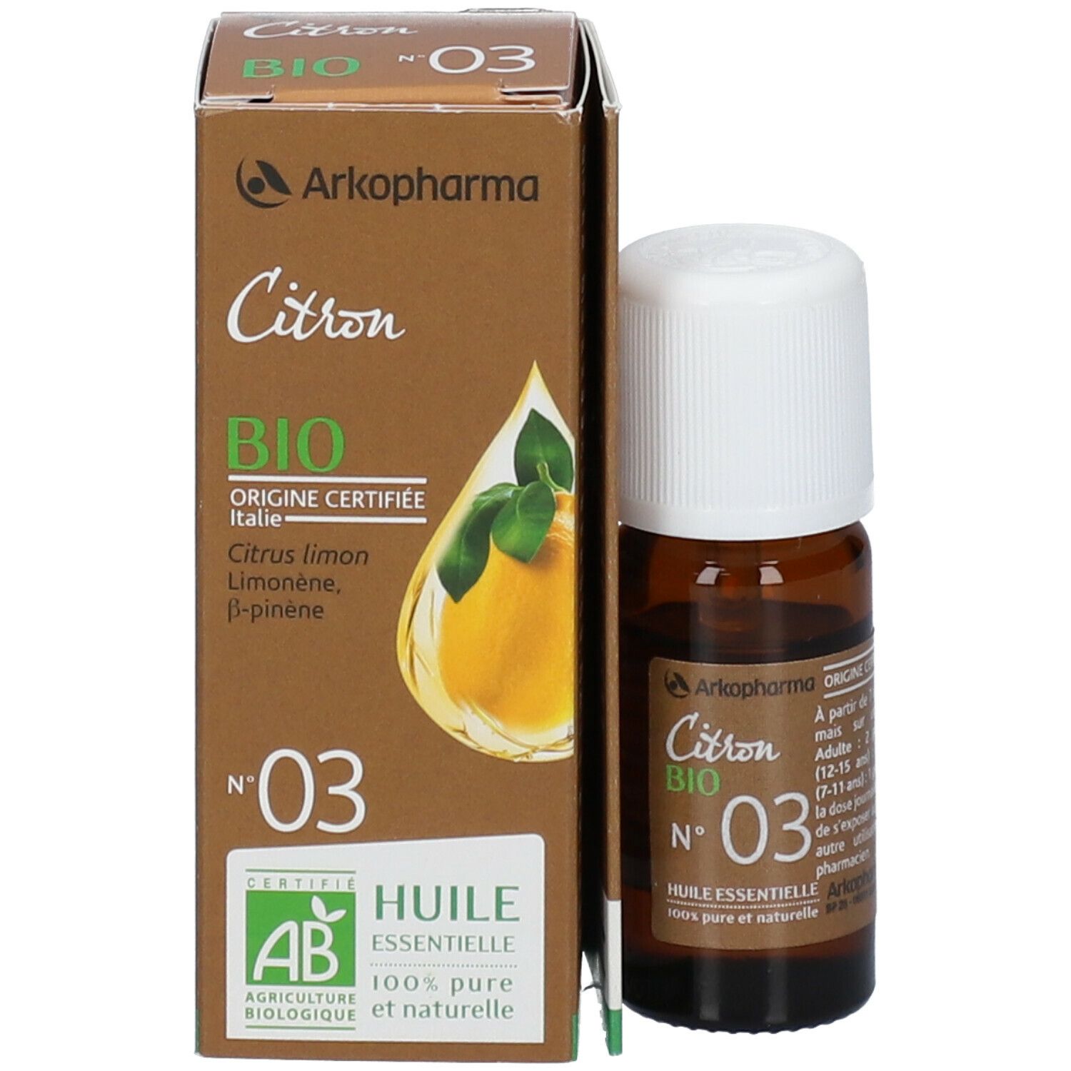 Olfae N°03 Citron Huile Essentielle Bio