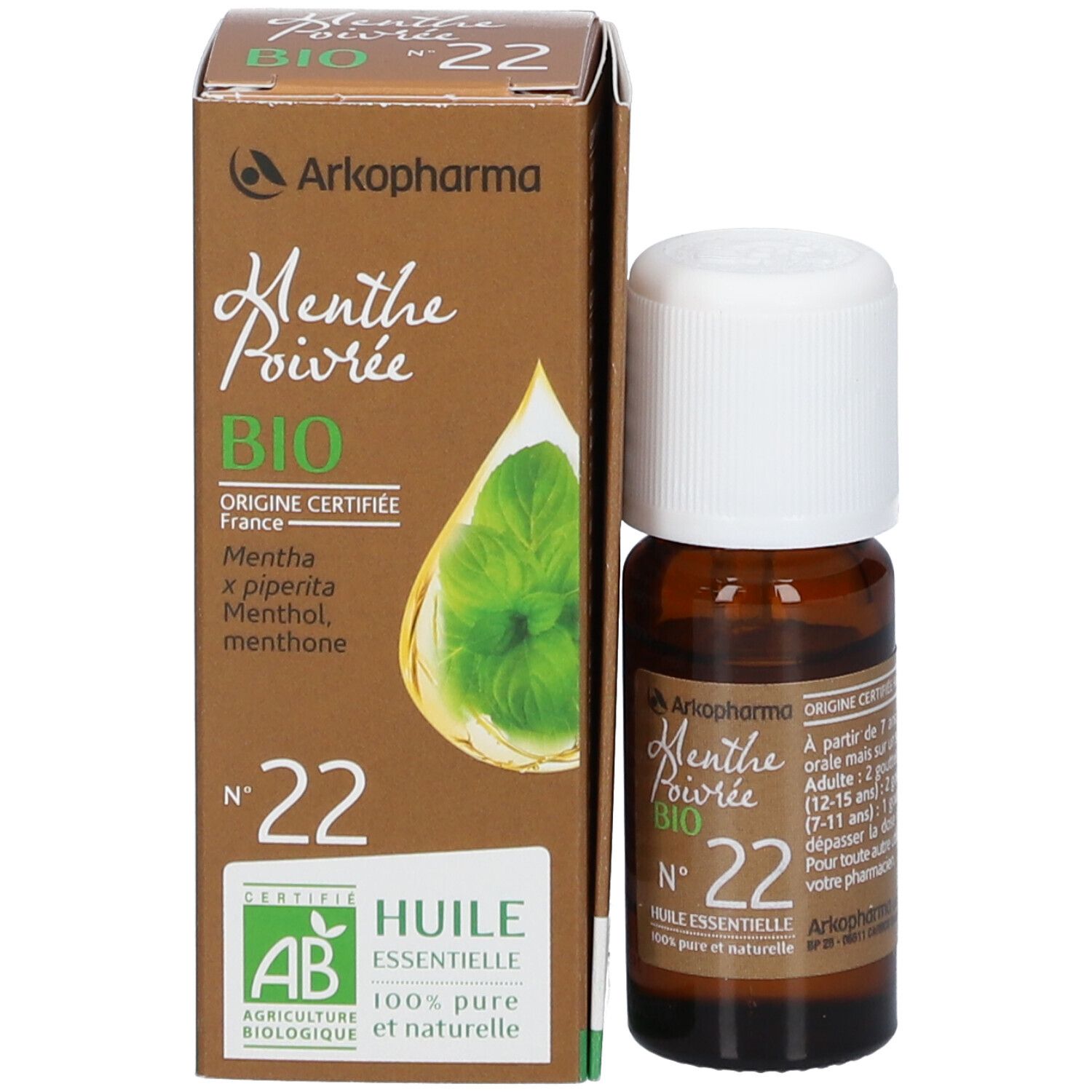 Olfae N°22 Menthe Poivrée Huile Essentielle Bio