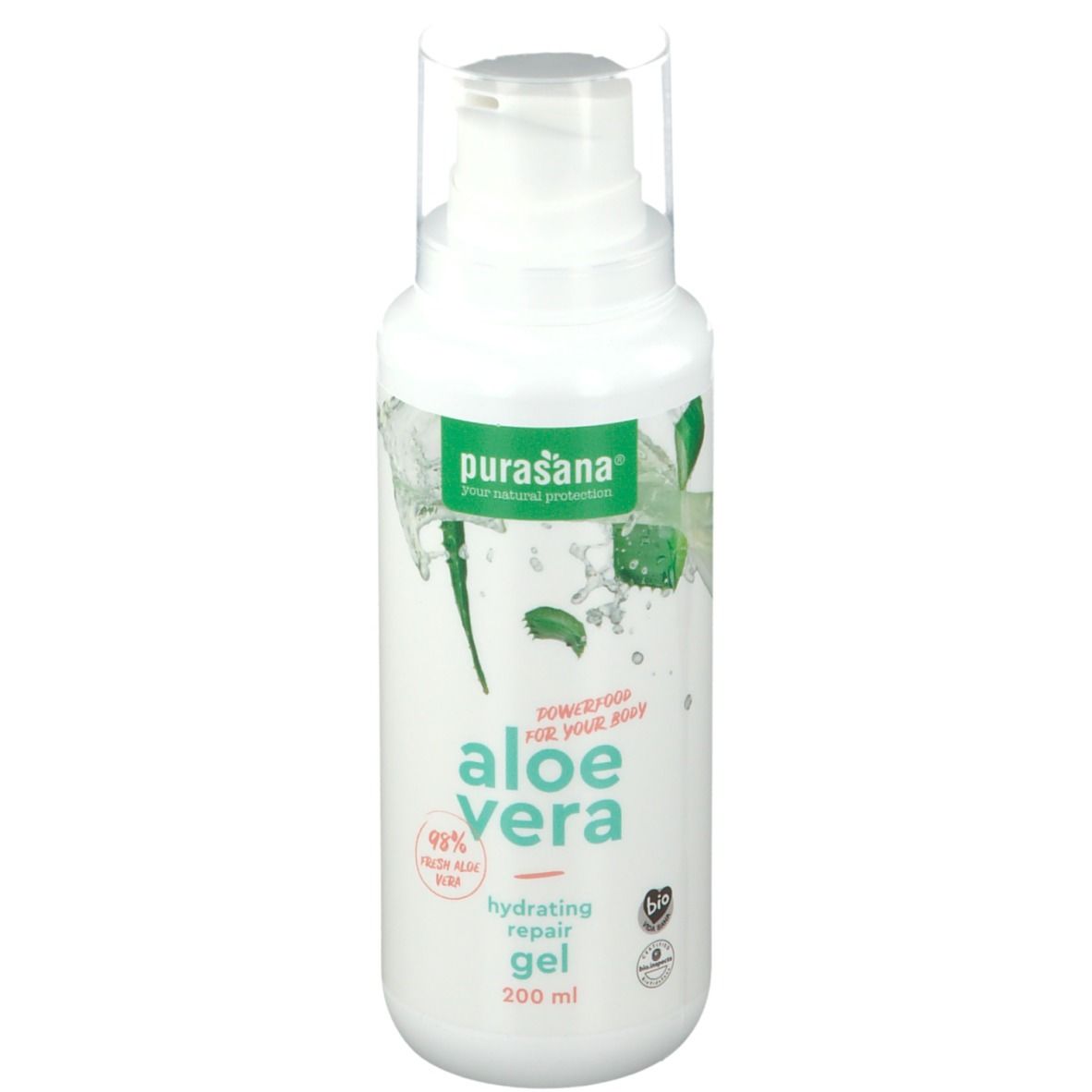 Purasana® Aloe Vera Gel Réparateur Hydratant Bio