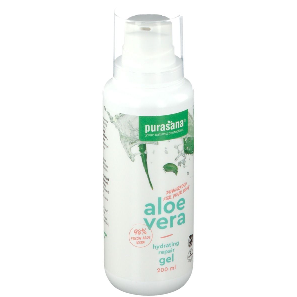 Purasana® Aloe Vera Gel Réparateur Hydratant Bio