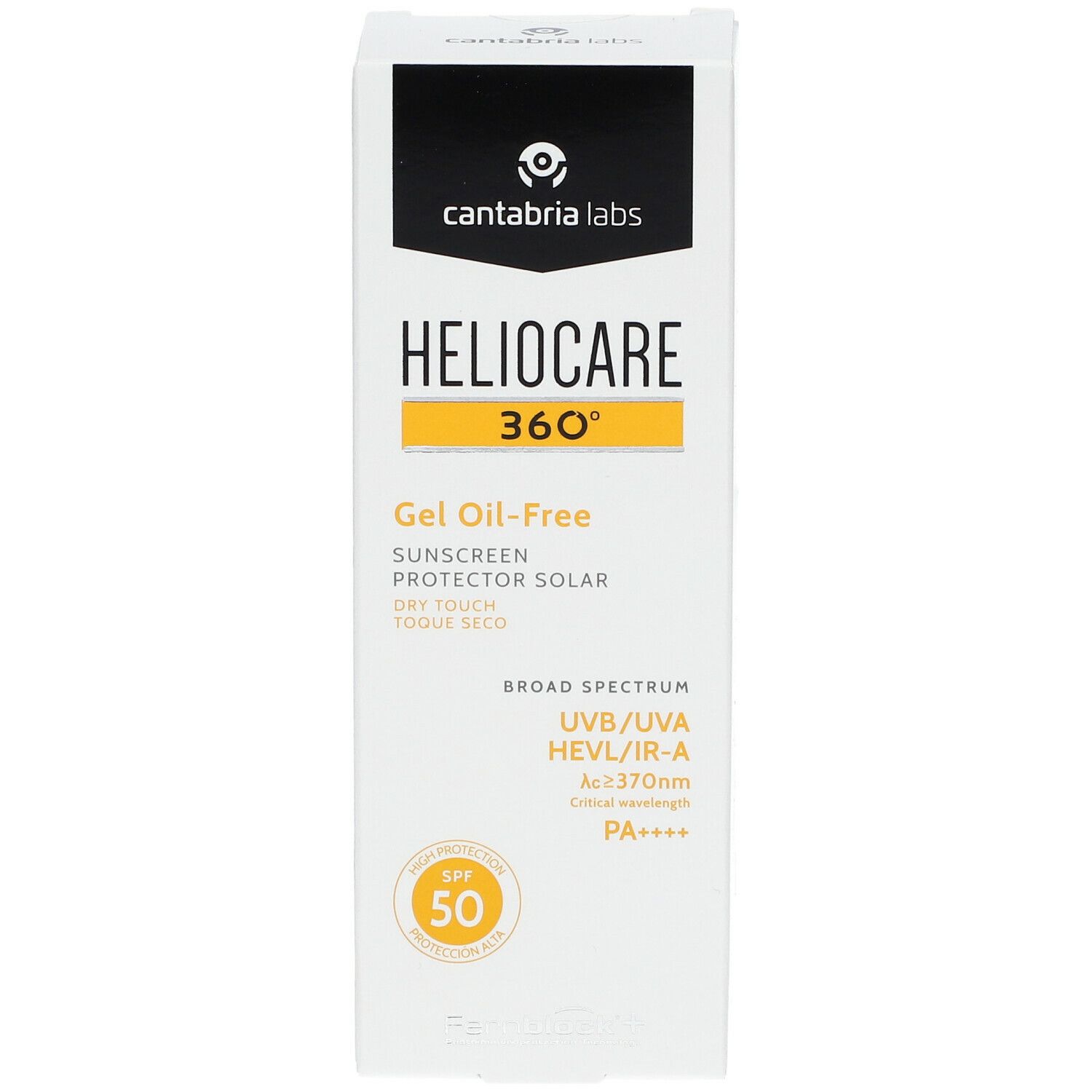 Heliocare 360° Gel Oil-Free SPF50 - Crème Solaire Peaux Grasses