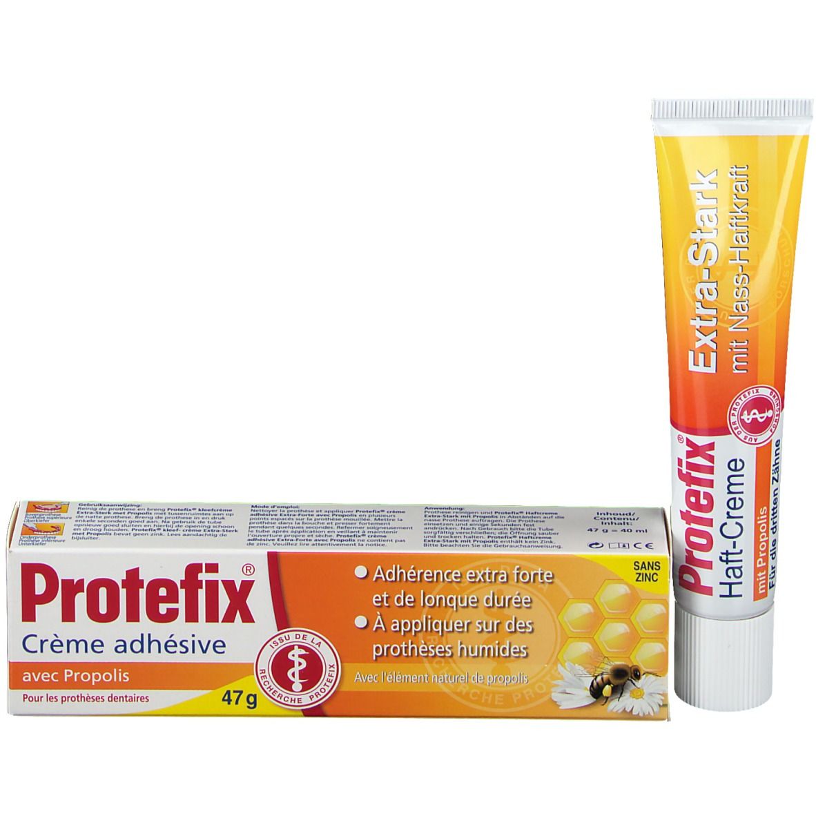 Protefix Crème Adhésive avec Propolis