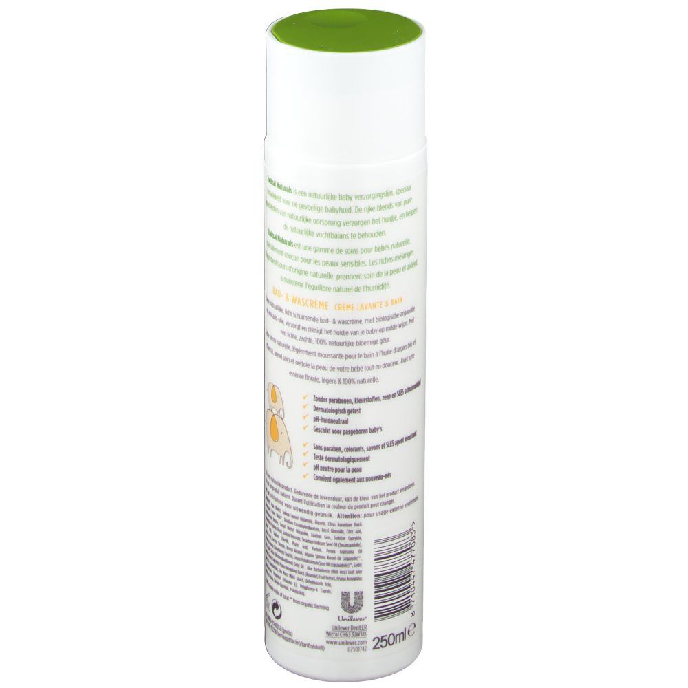 Zwitsal Naturals Crème de Bain et Lavage