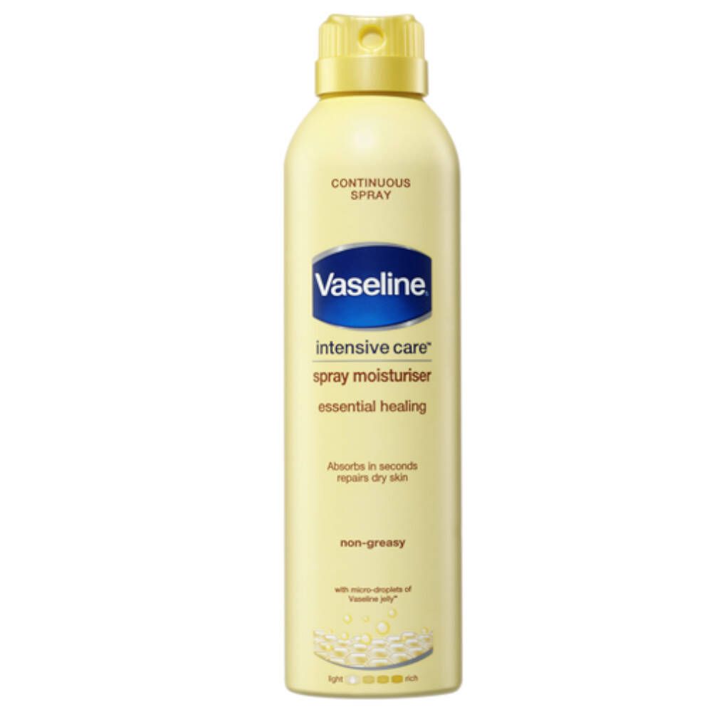 Vaseline Intensive Care Essential Healing Spray Moisturiser Peau Sèche