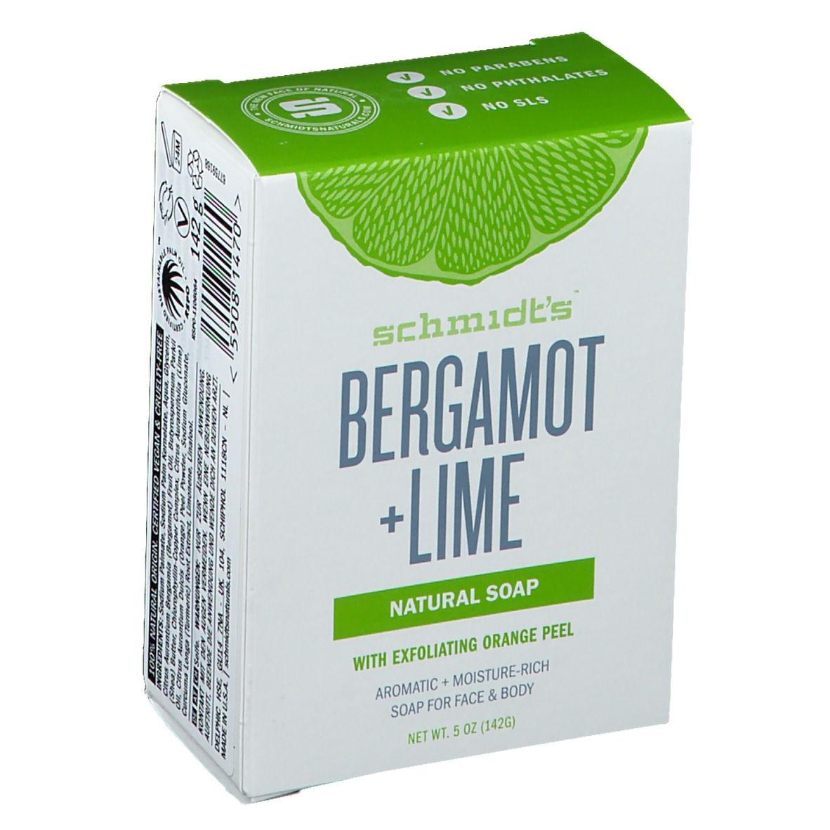 Schmidt's Zeep Bergamot - Limoen