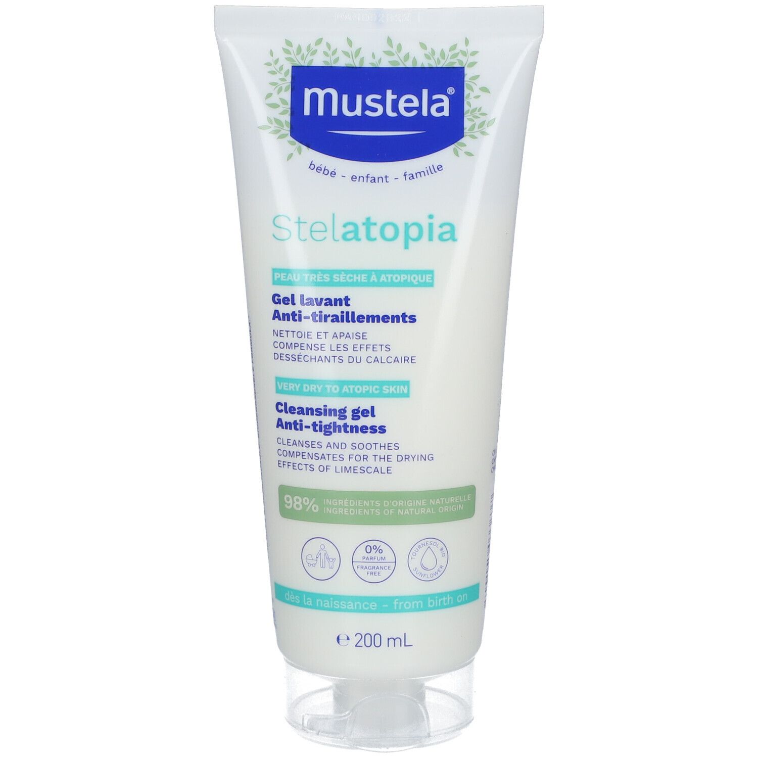 Mustela STELATOPIA Wasgel Ml Farmaline Be