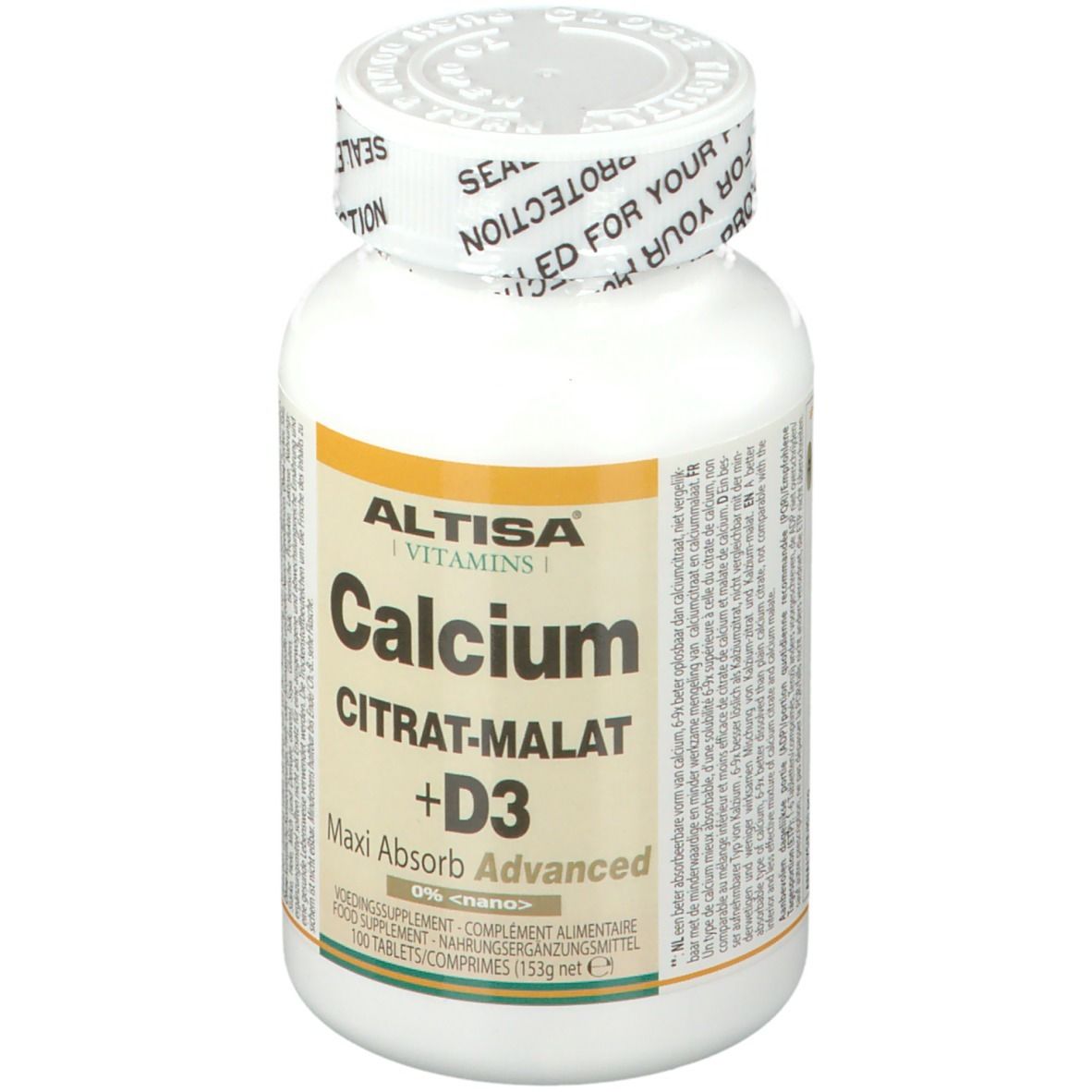 Altisa® Calcium Citrate-Malate + D3