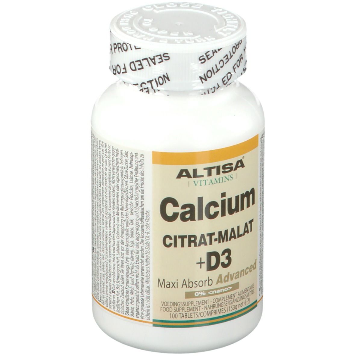 Altisa® Calcium Citrate-Malate + D3