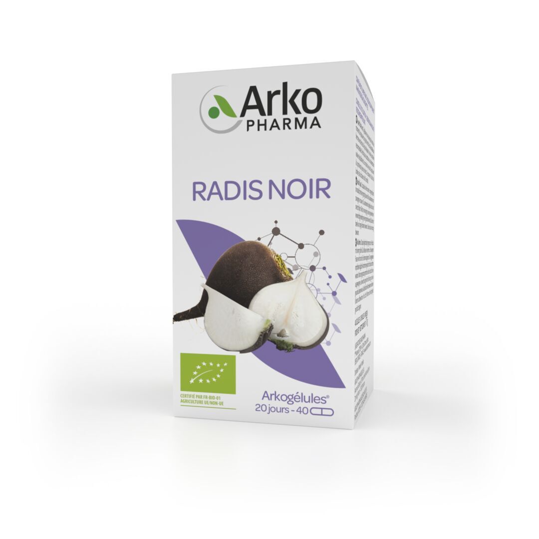 Arkocaps Radis Noir Bio