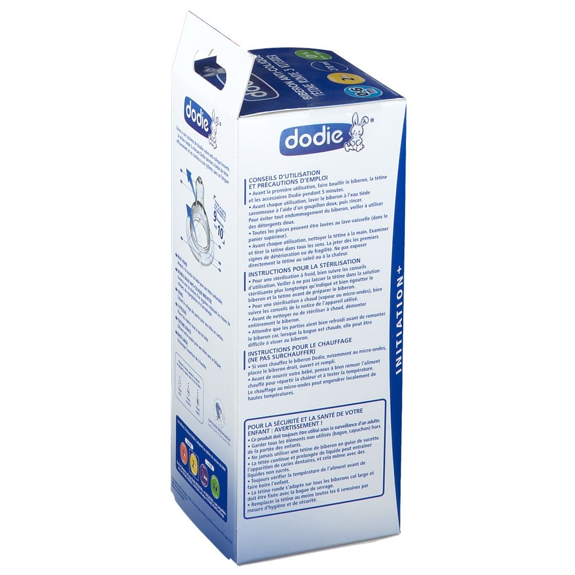Dodie Zuigfles Initiation+ Kosmonaut 0-6 Maanden 270ml