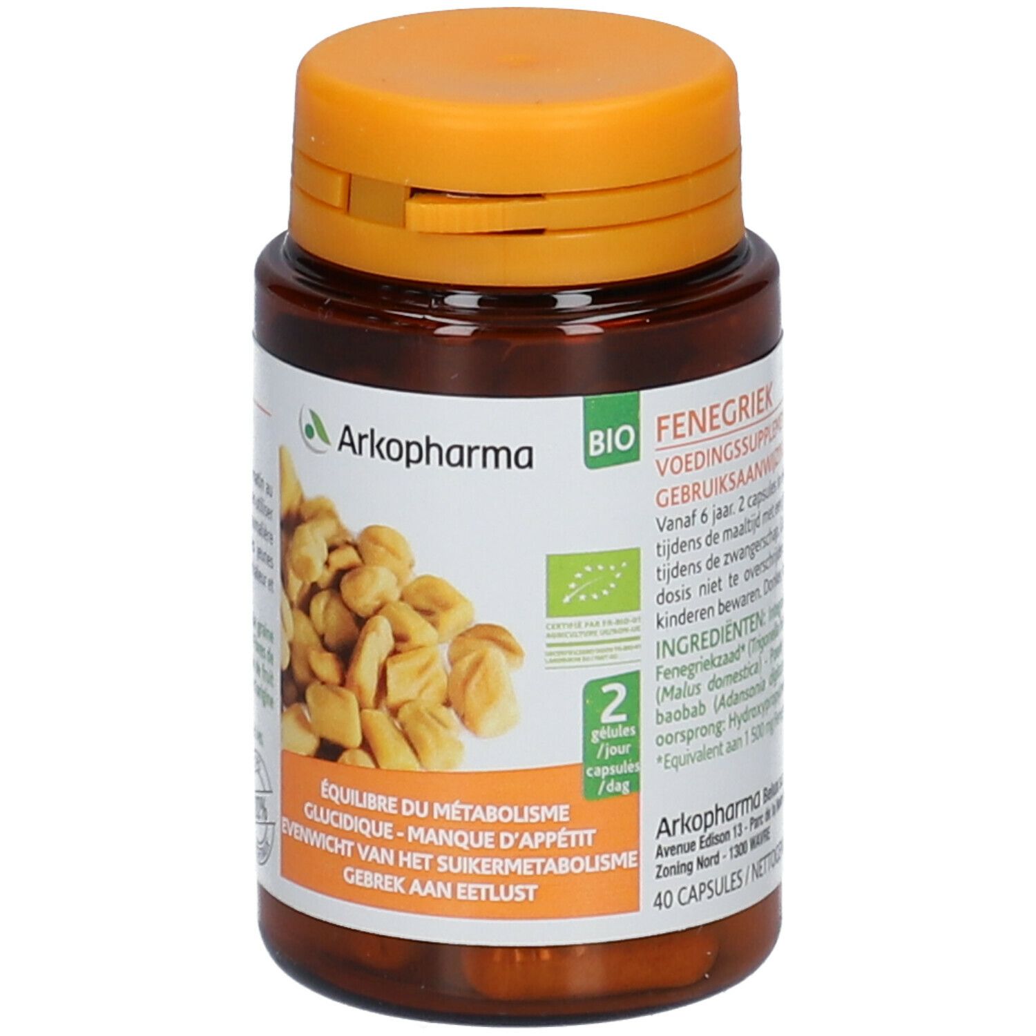 Arkocaps Fénugrec Bio