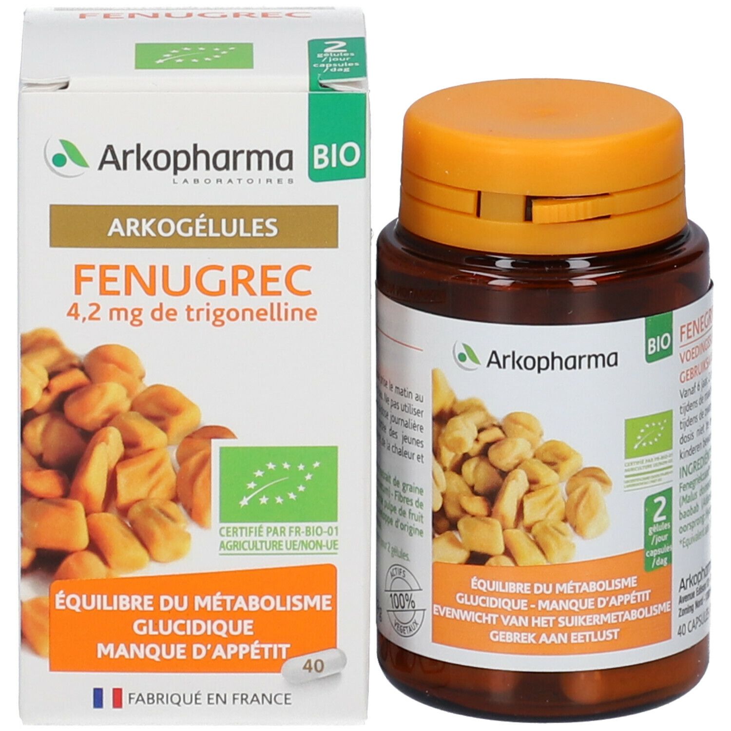 Arkocaps Fénugrec Bio