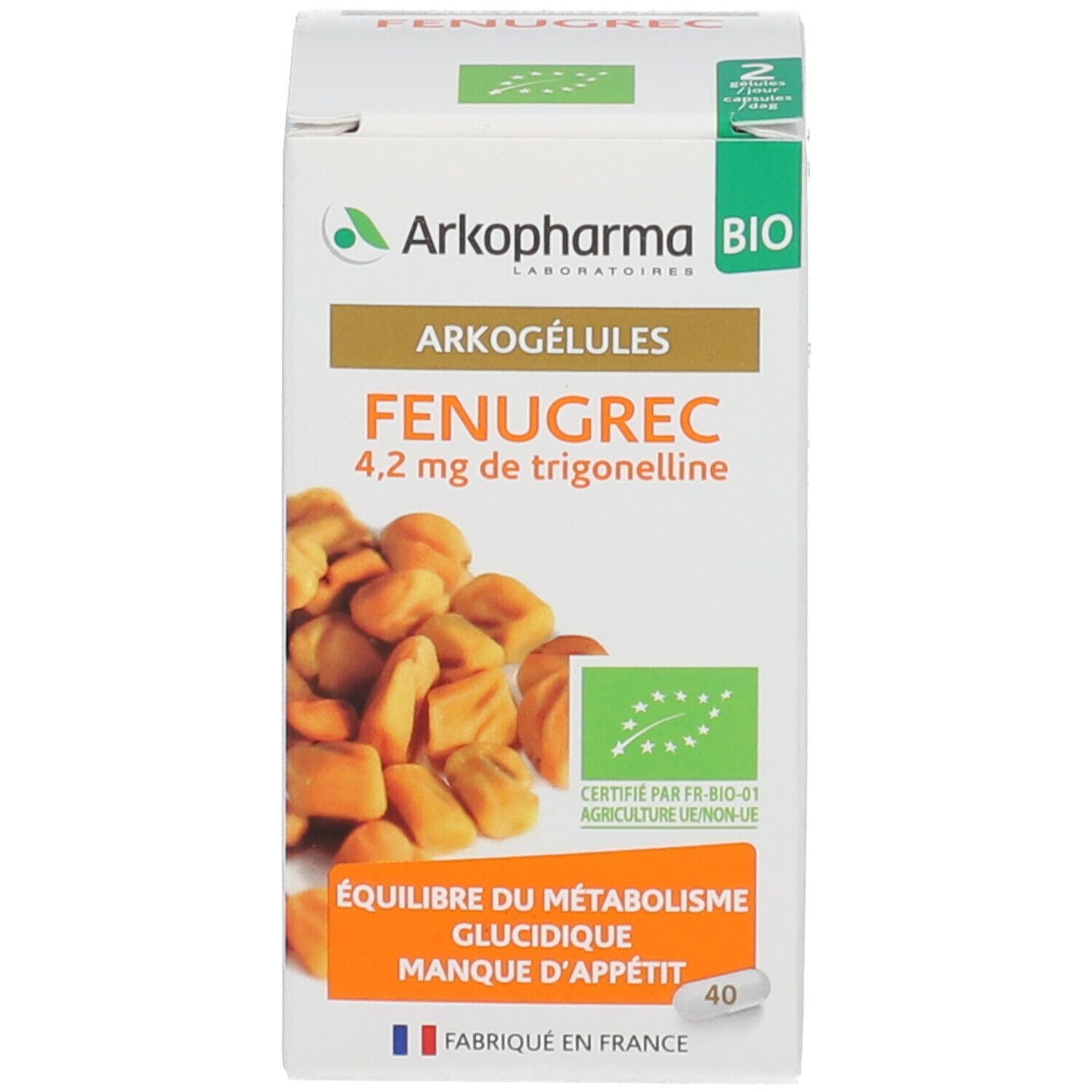 Arkocaps Fénugrec Bio