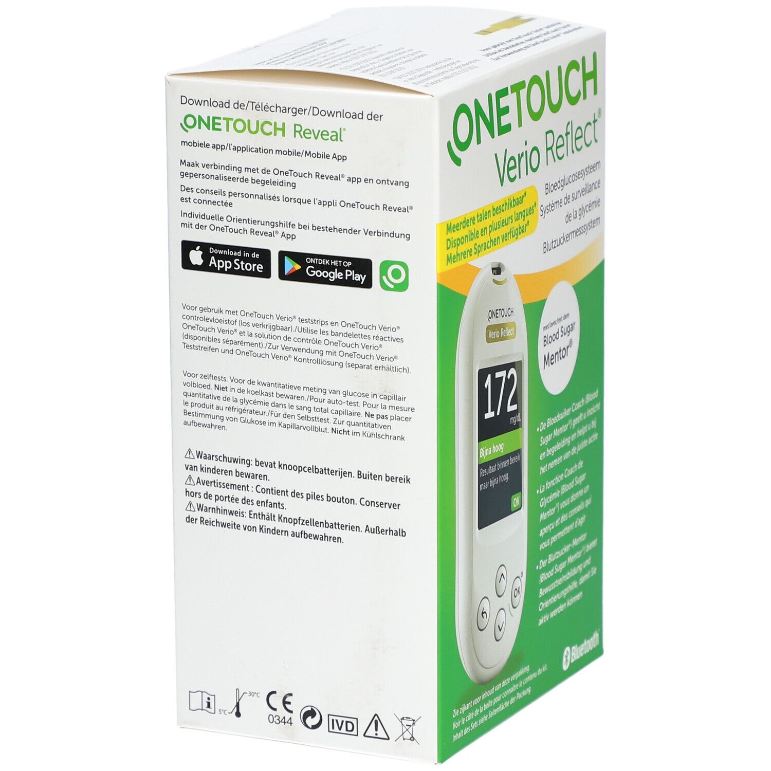 OneTouch Verio Reflect® Kit Système de Surveillance de la Glycémie