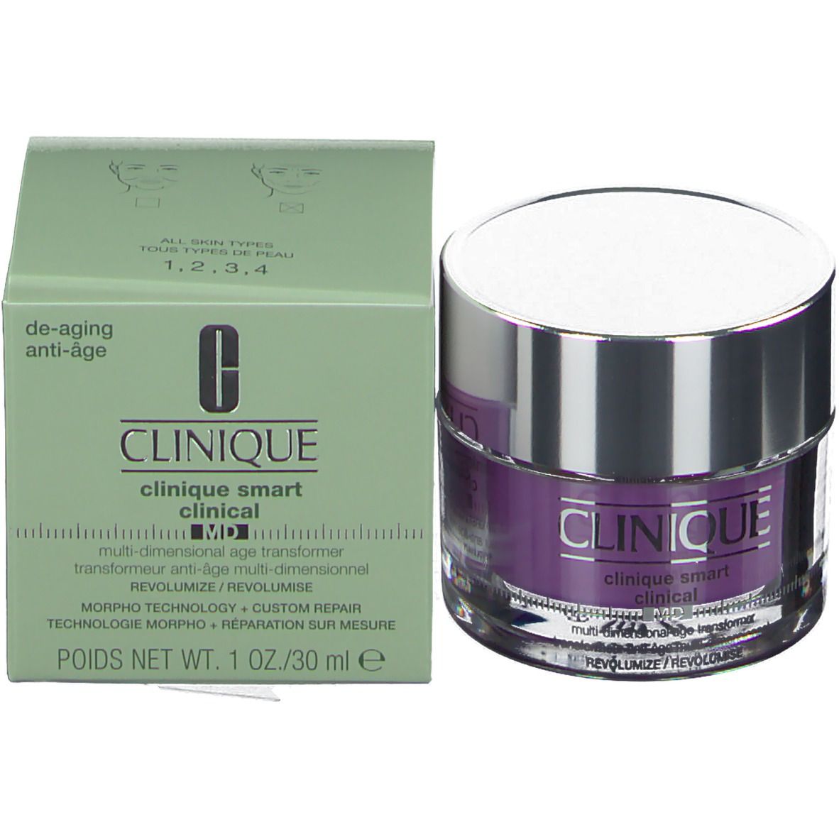 Clinique Smart Clinical MD Transformeur Anti-Âge Multi-Dimensionnel Revolumise