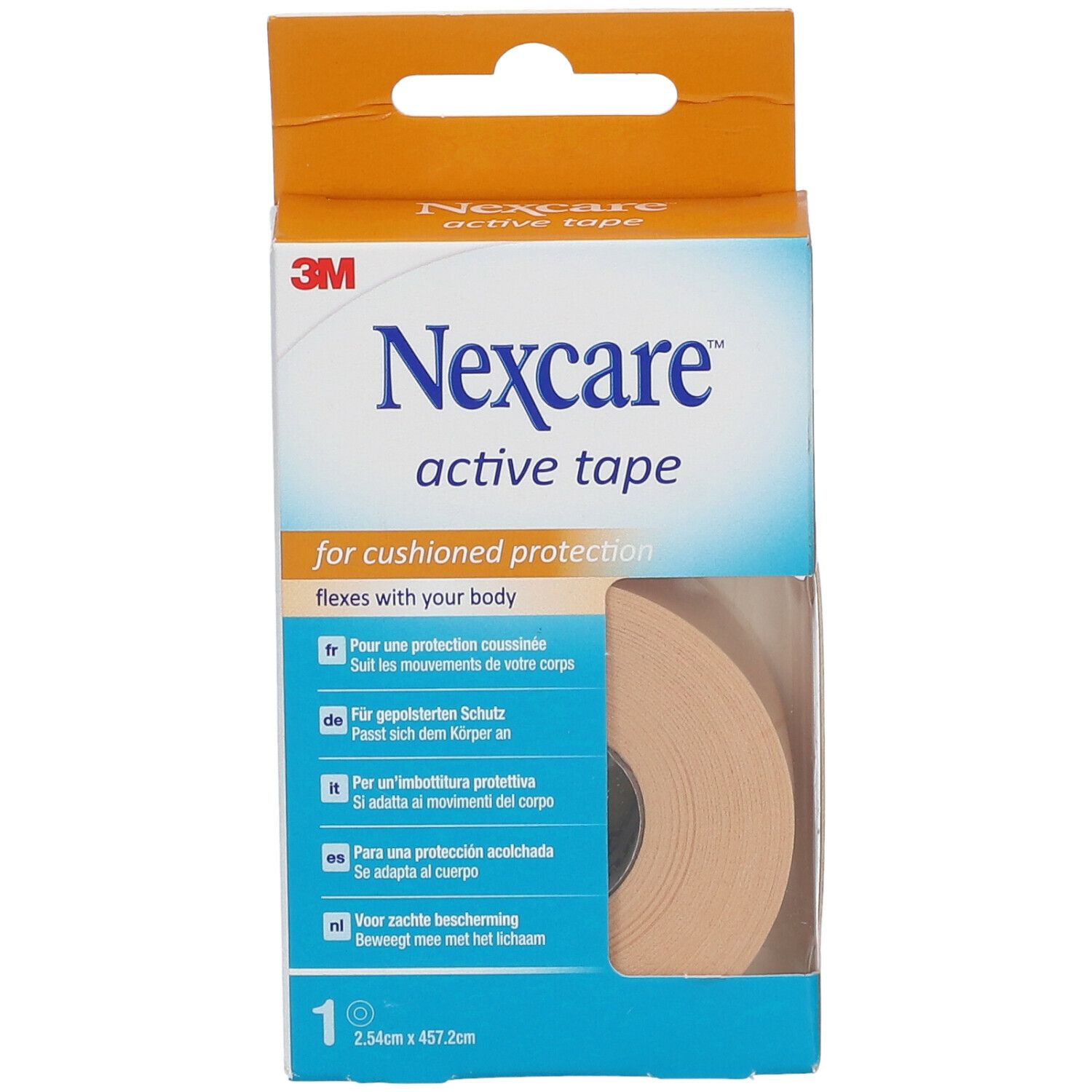 Nexcare Active Tape 2,54 cm x 4,57 m