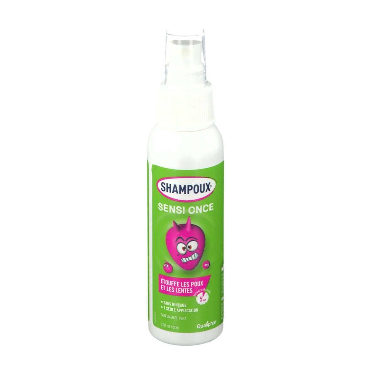 Shampoux Sensi-Once Anti-Poux & Lentes Spray Sans Rinçage