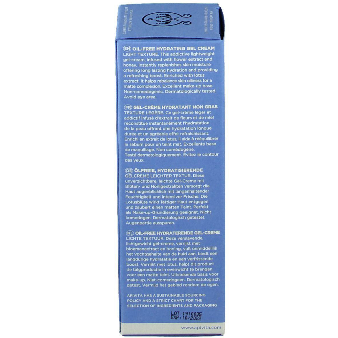 Apivita Aqua Beelicious Gel-Crème Hydratant