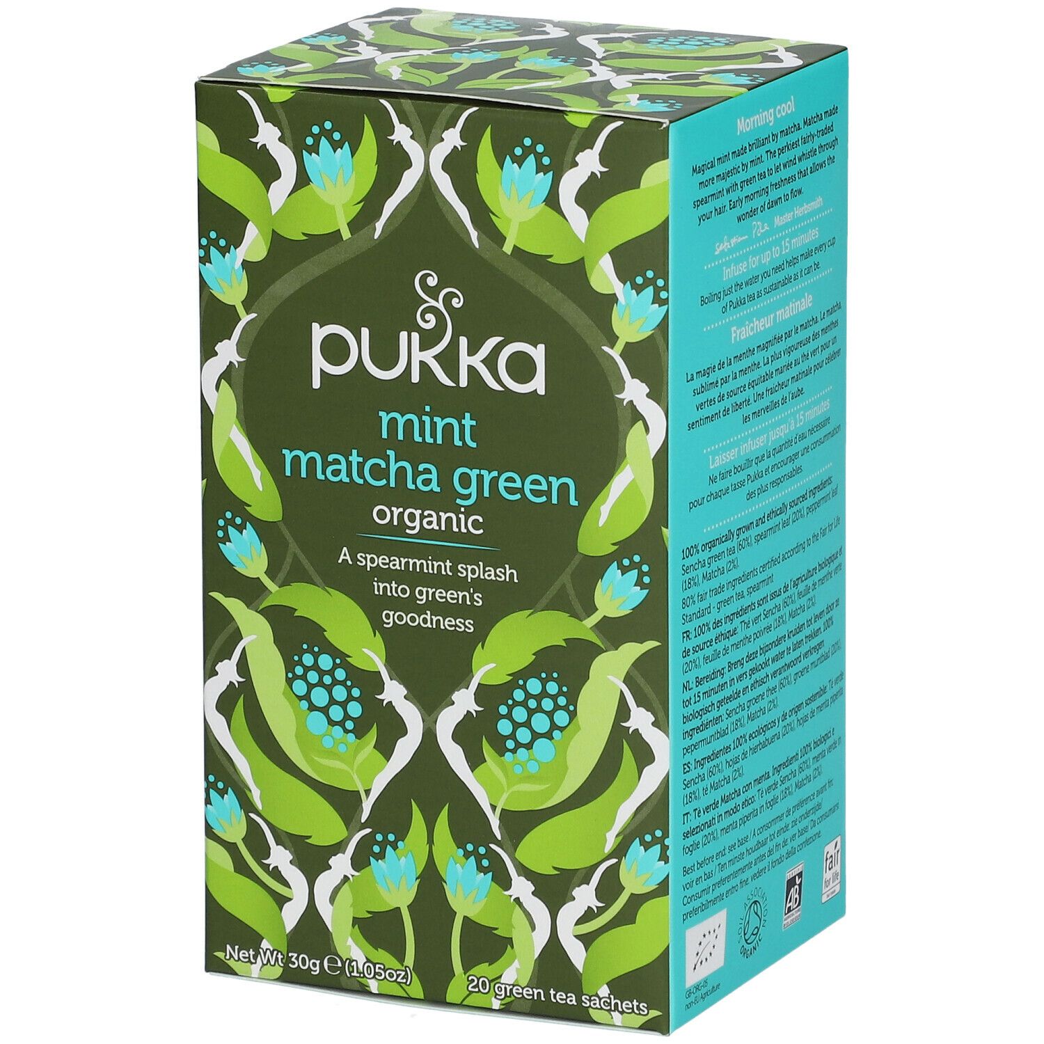 Pukka Herbs Thee Mint Matcha Green