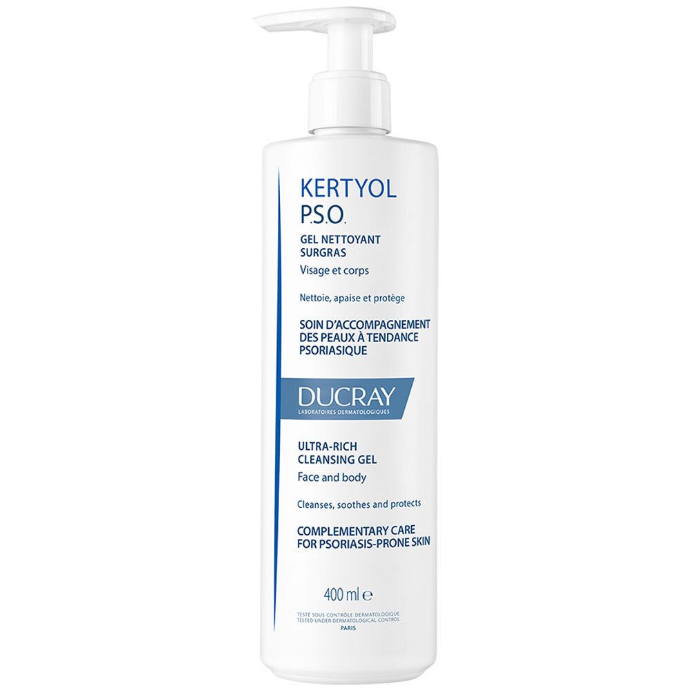Ducray Kertyol P.S.O. Gel Nettoyant Surgras