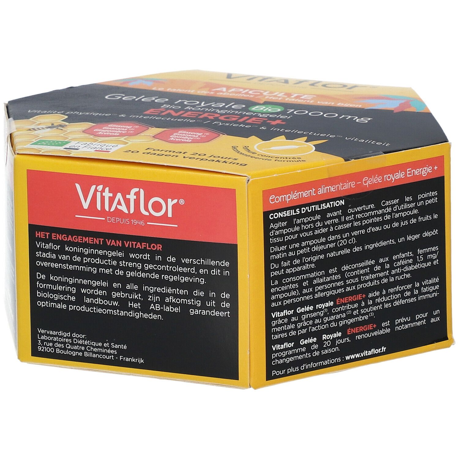 Vitaflor Gelée Royale Bio Energie +