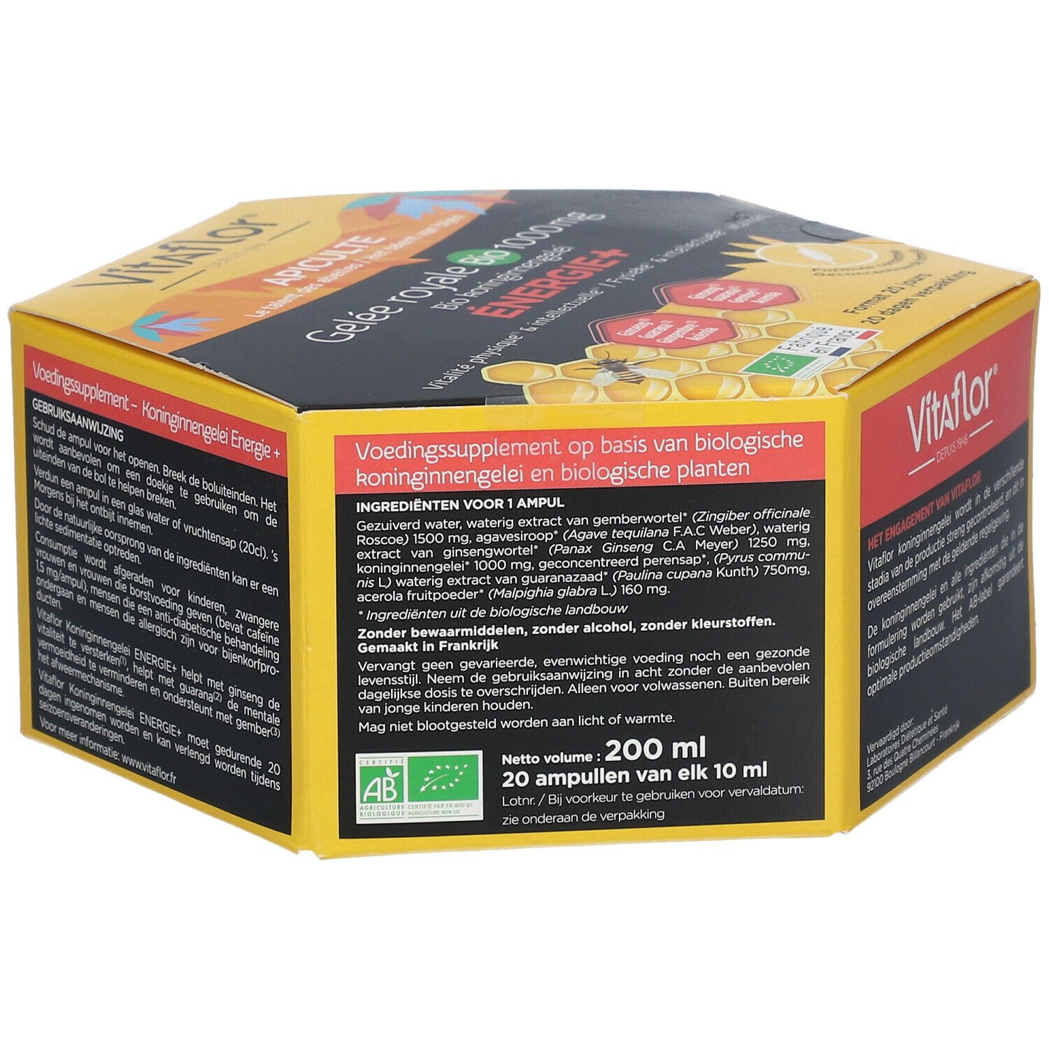 Vitaflor Gelée Royale Bio Energie +