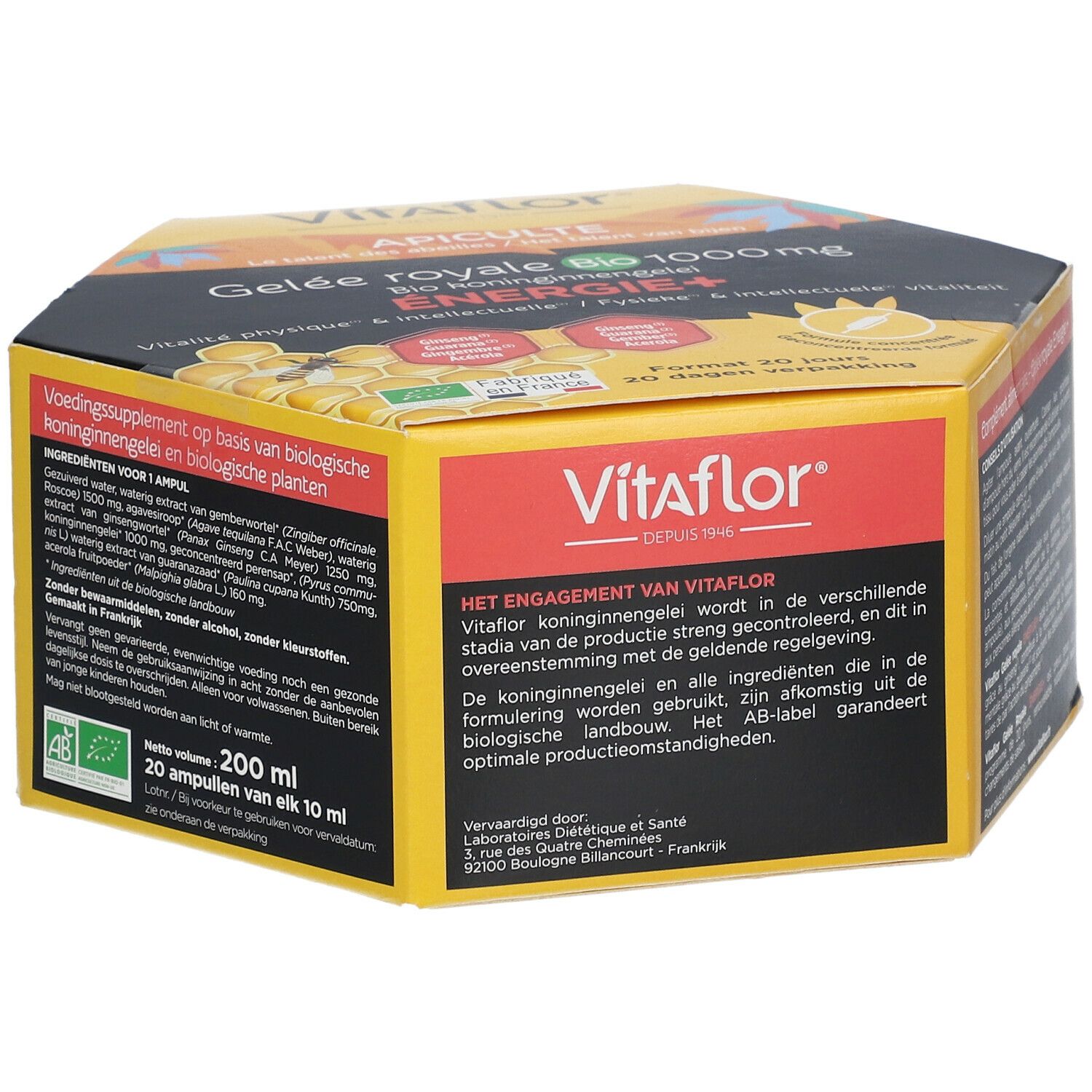 Vitaflor Gelée Royale Bio Energie +