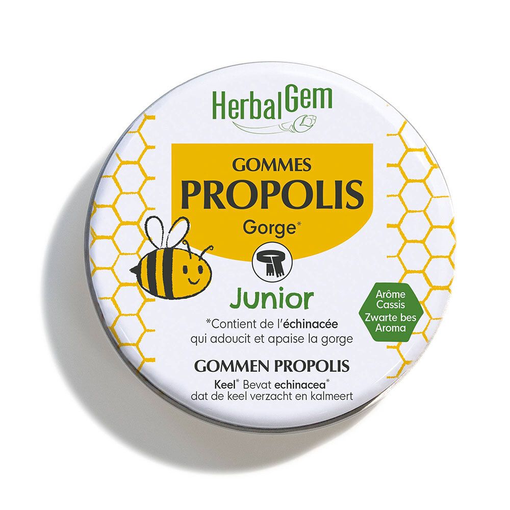 HerbalGem Propolis Junior Bio Keelgummies