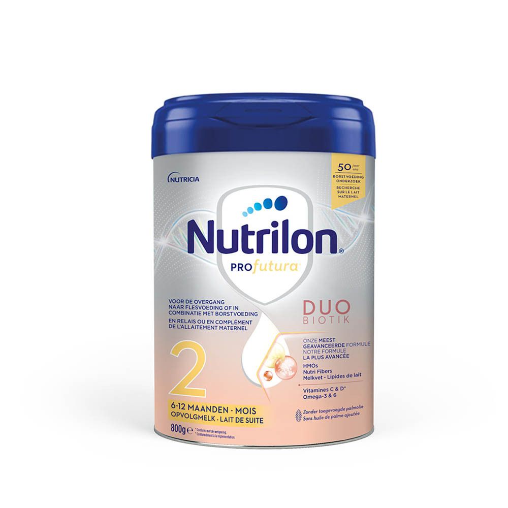 Nutrilon Profutura 2 composition unique DUOBIOTIK Lait de suite bébé 6 à 12 mois poudre