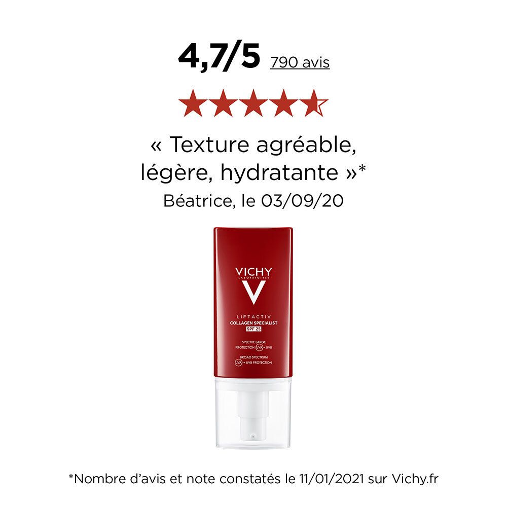 Vichy Liftactiv Collagen Specialist Crème de Jour Anti-Rides SPF25