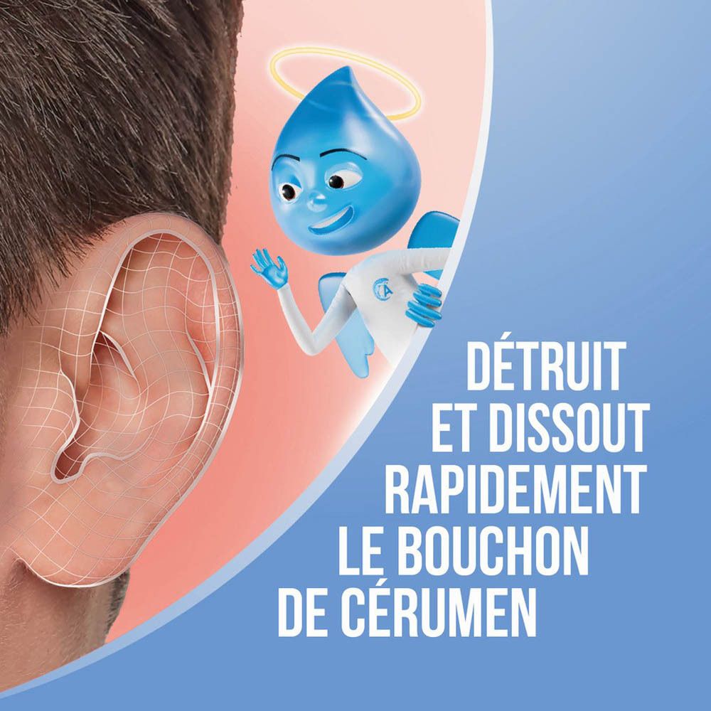 Instructions d'utilisation d'Audispray Ultra. Six étapes avec illustrations.