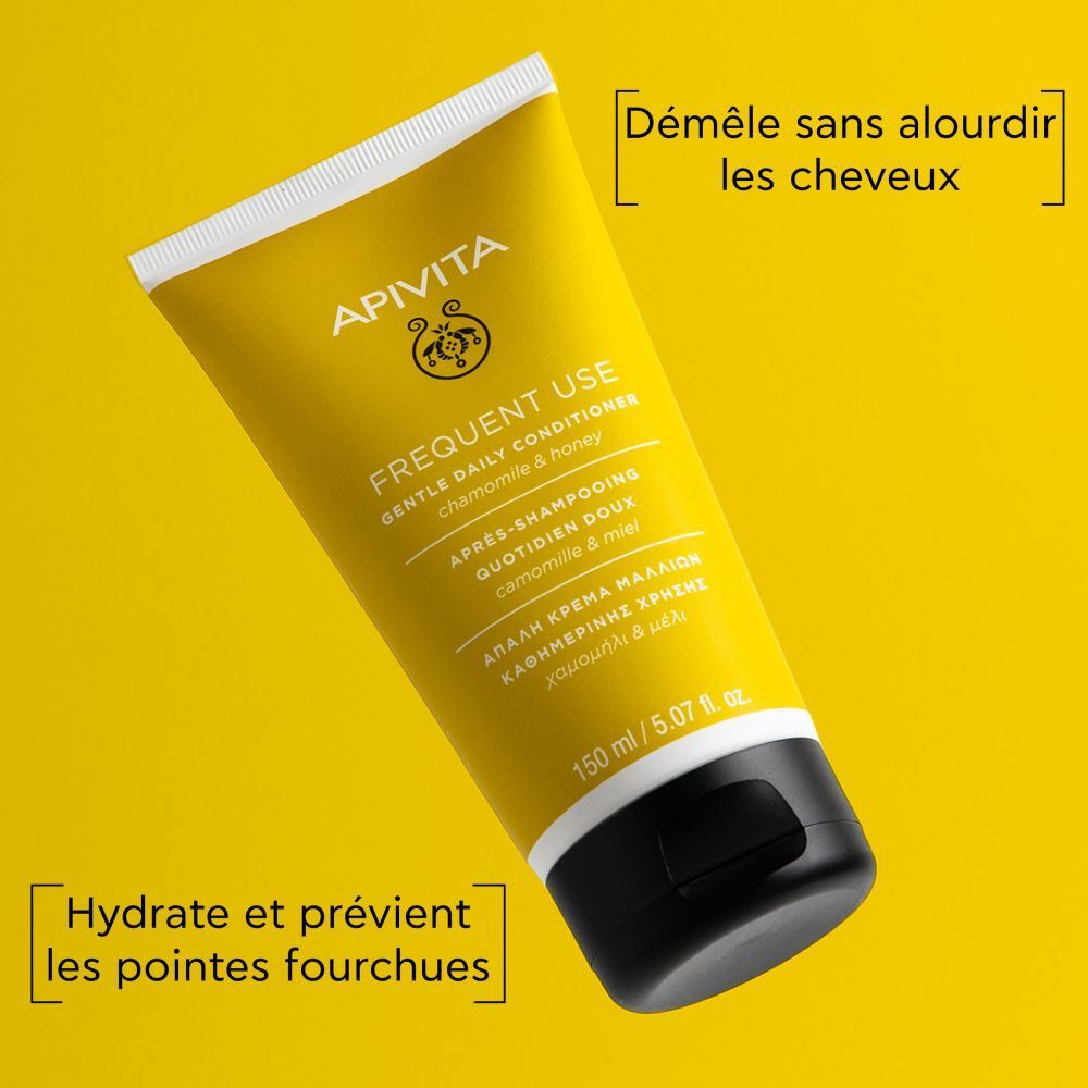 Apivita Après-Shampooing Quotidien Doux Camomille & Miel