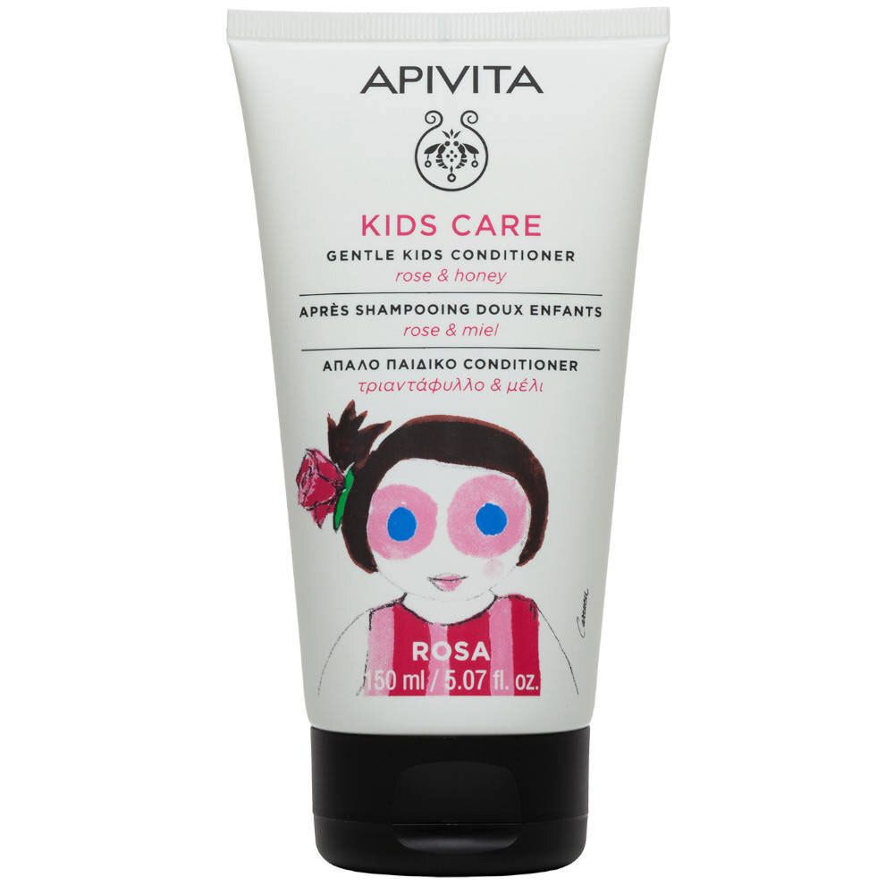 Apivita Kids Care Zachte Conditioner Rozen & Honing