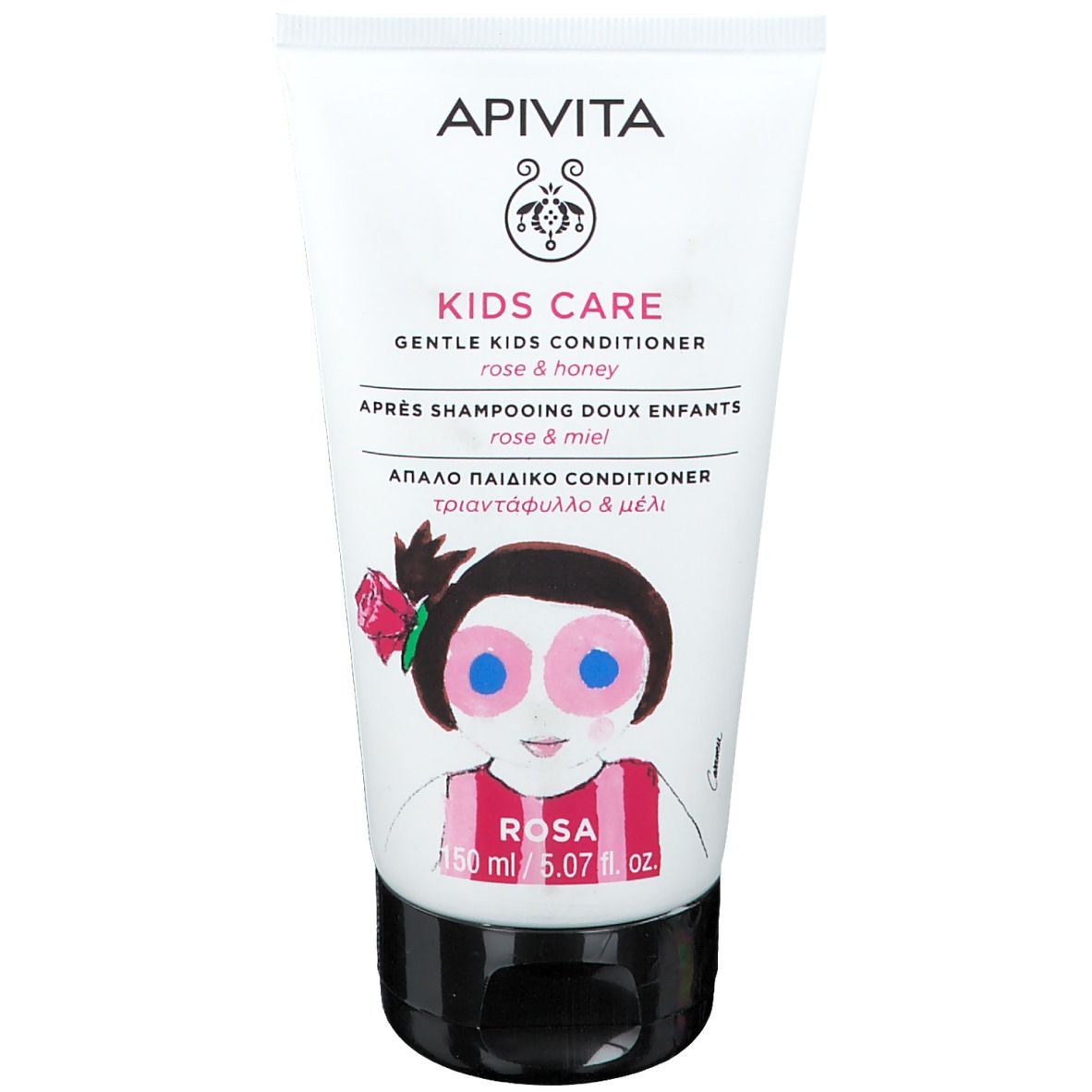 Apivita Kids Care Zachte Conditioner Rozen & Honing