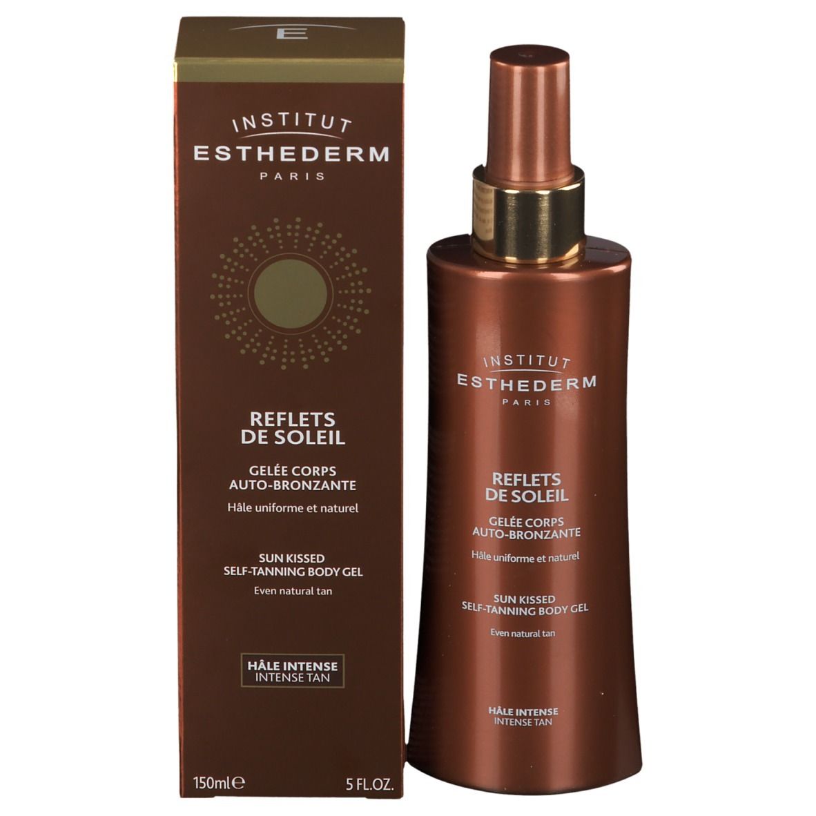 Institut Esthederm Sun Kissed Self-Tanning Body Gel Intense Tan Nieuwe Formule