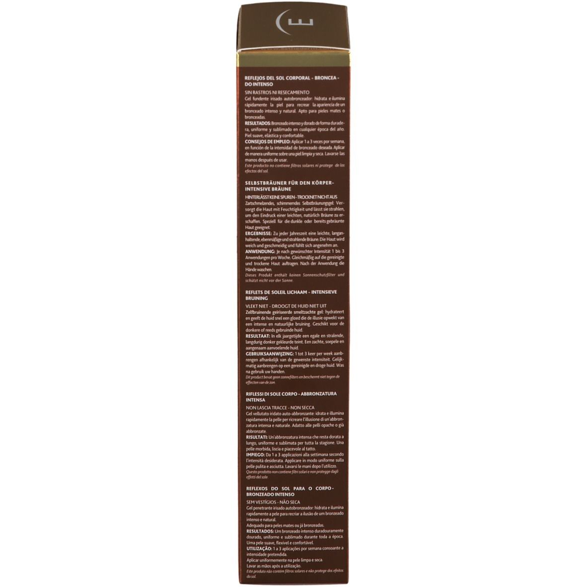 Institut Esthederm Sun Kissed Self-Tanning Body Gel Intense Tan Nieuwe Formule