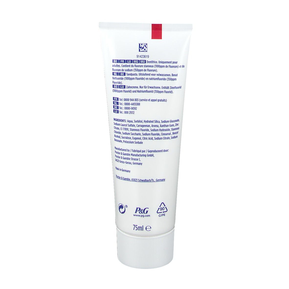Oral B Tandpasta Purify Intense Reiniging