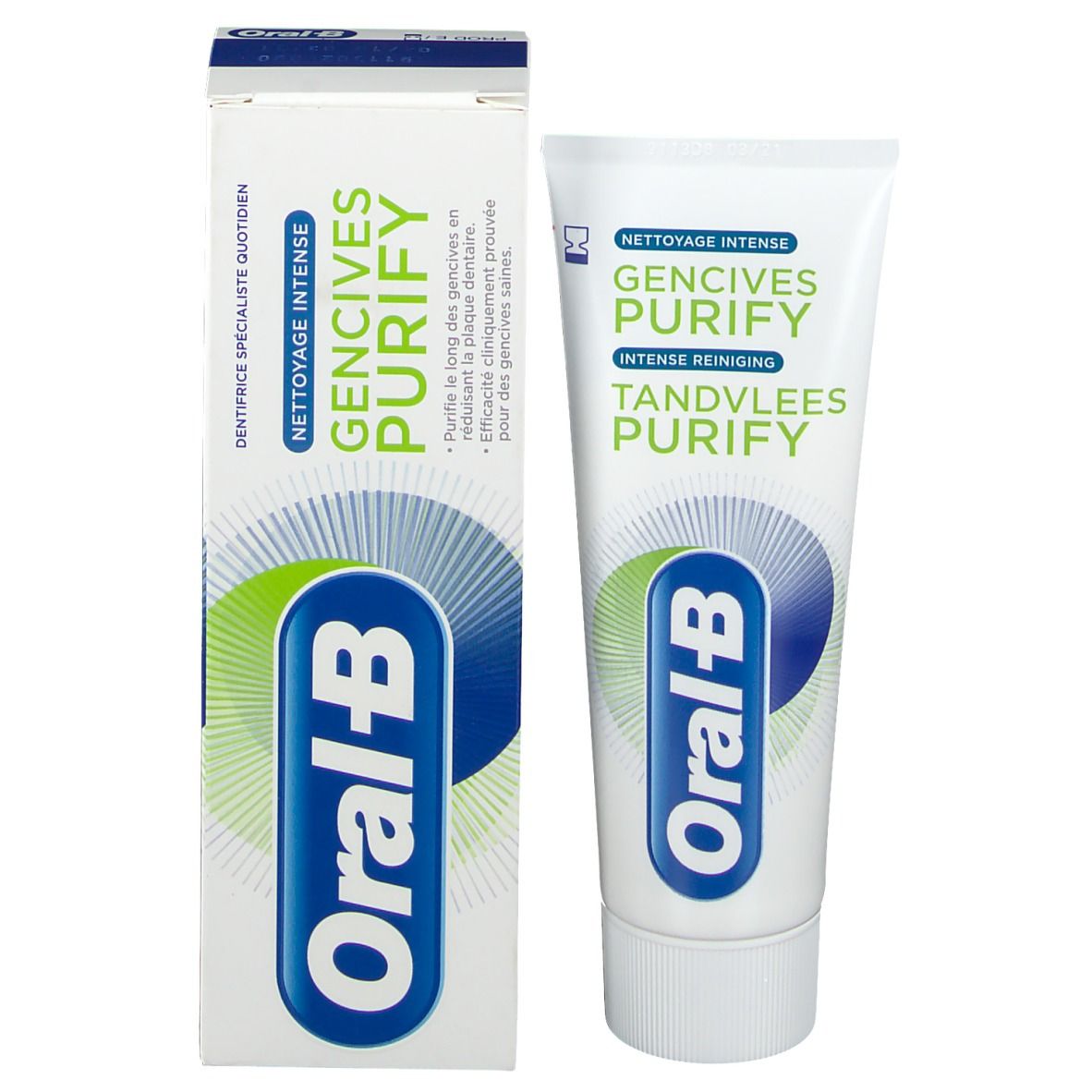 Oral B Tandpasta Purify Intense Reiniging