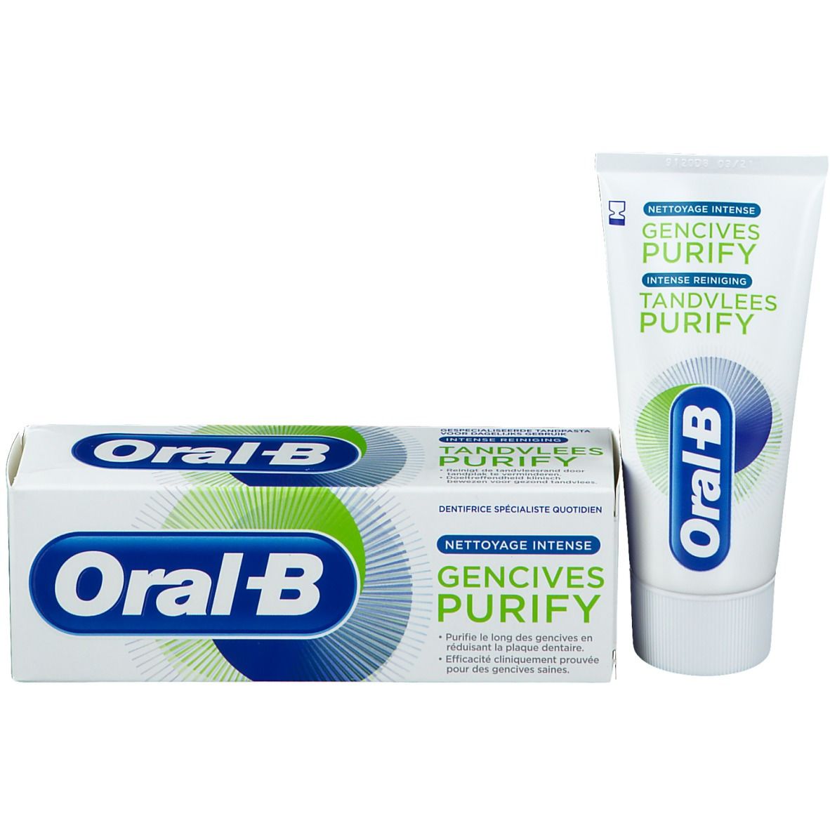 Oral B Dentifrice Purify Deep Clean