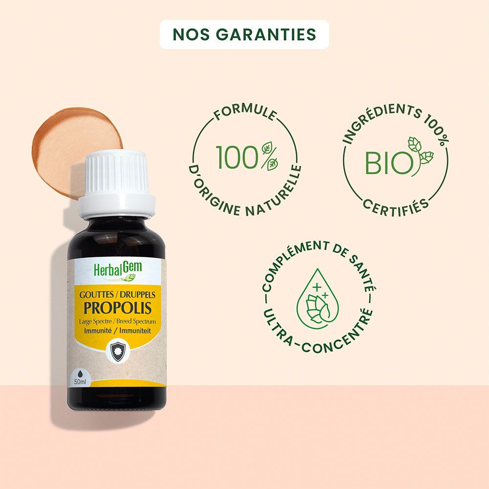 HerbalGem Propolis Large Spectrum Gorge Bio
