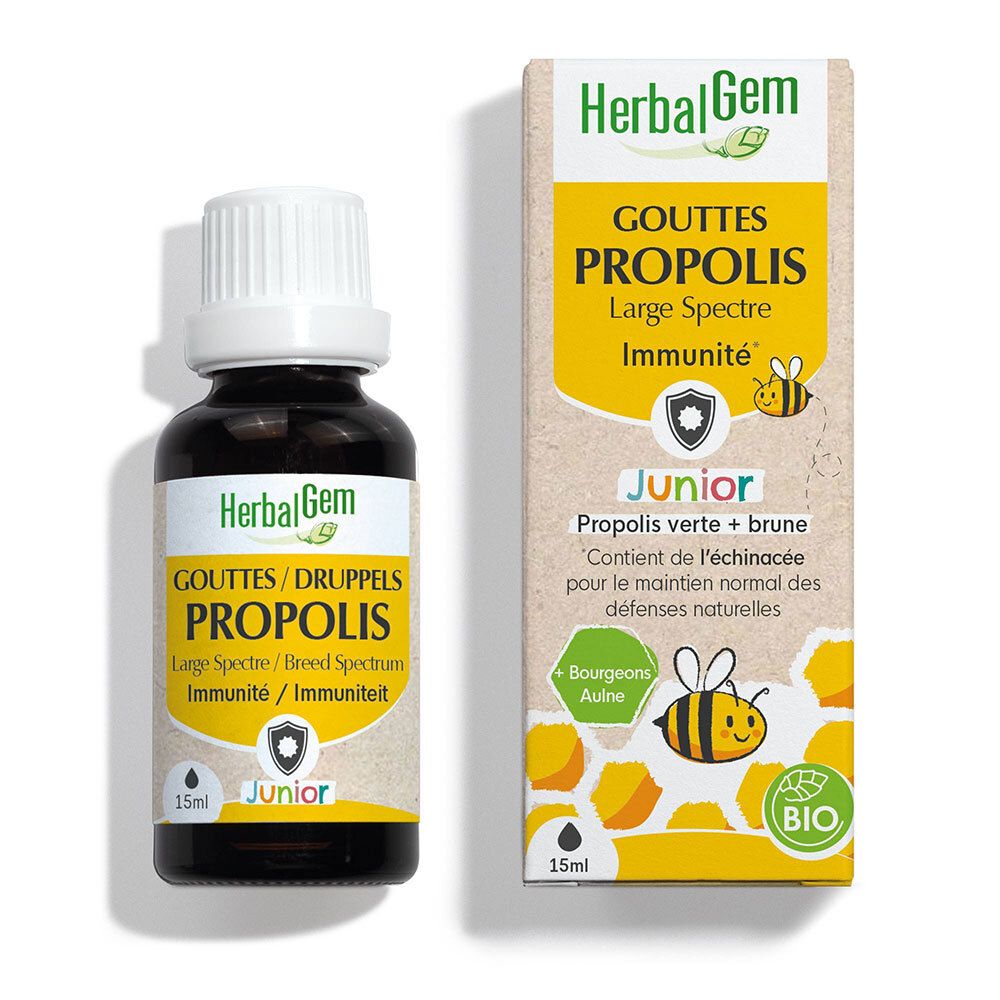 HerbalGem Propolis Junior Bio Gouttes