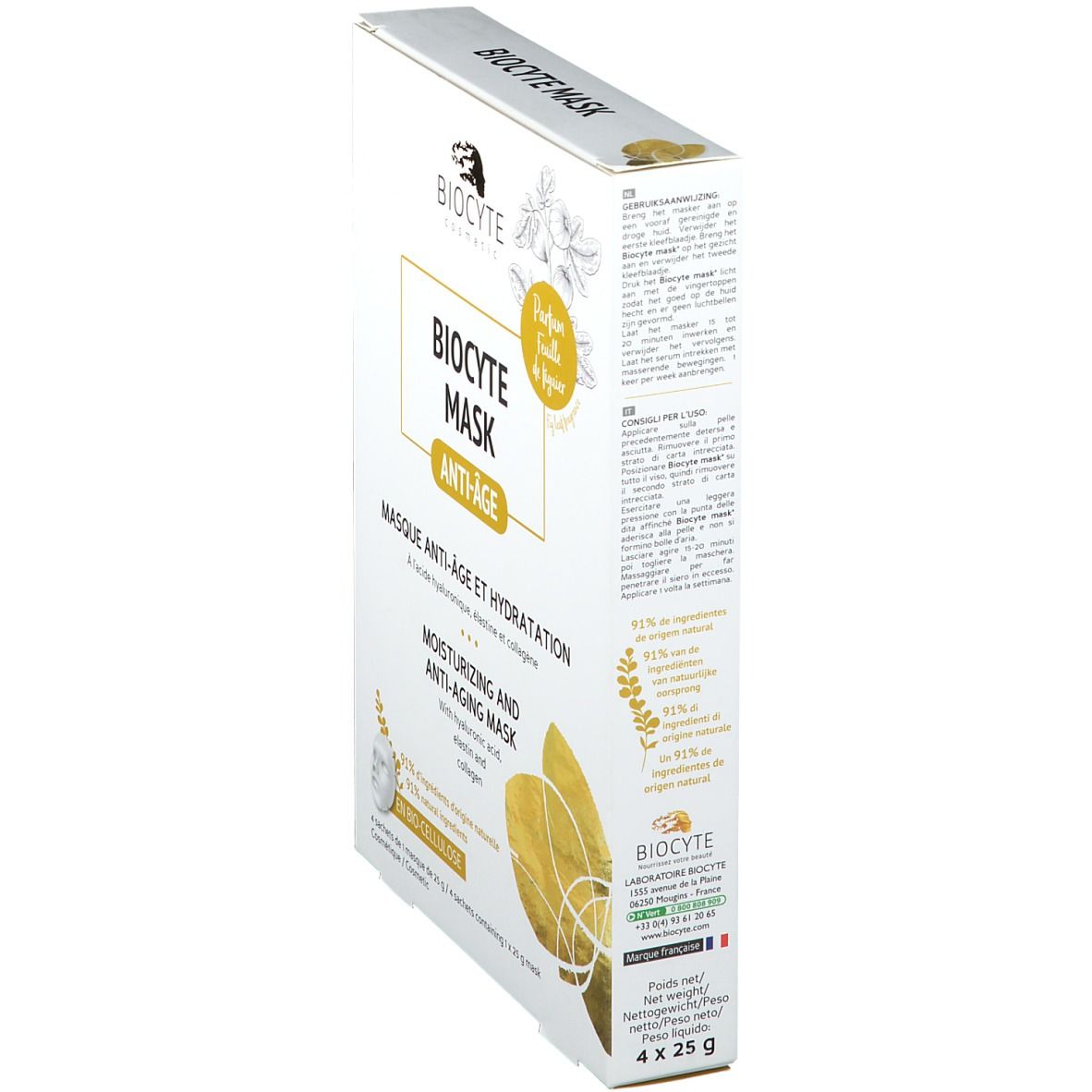 Biocyte Masque Hydratant Pack