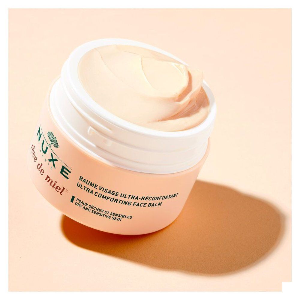 NUXE Rêve de Miel® Gezichtsbalsem pot, 50ml.