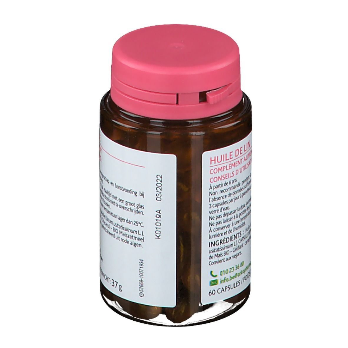 Arkocaps Lijnzaadolie Bio