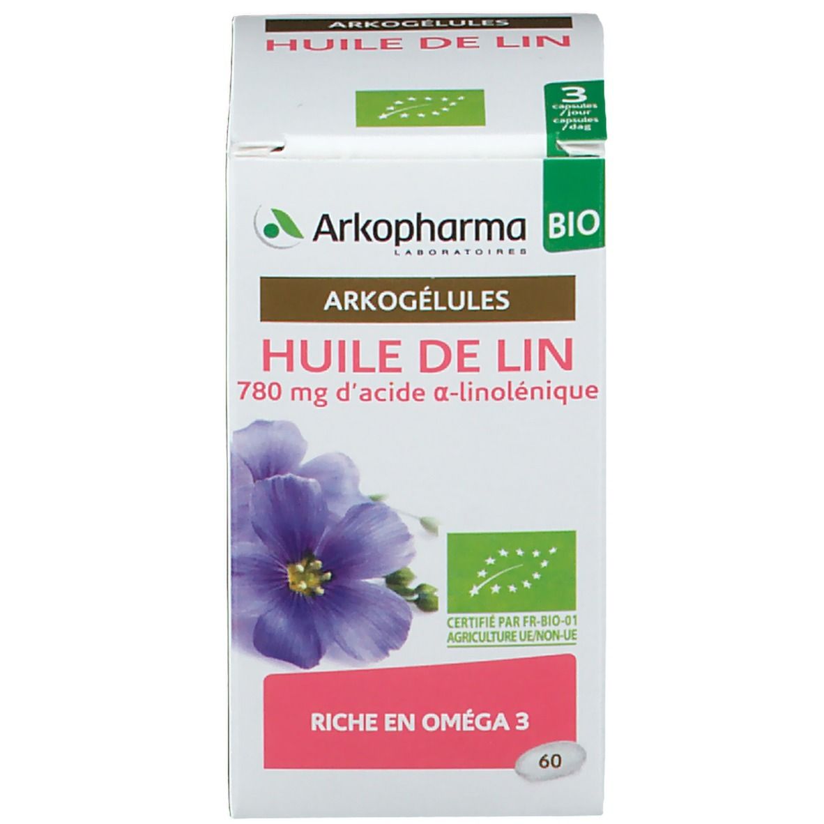 Arkocaps Lijnzaadolie Bio
