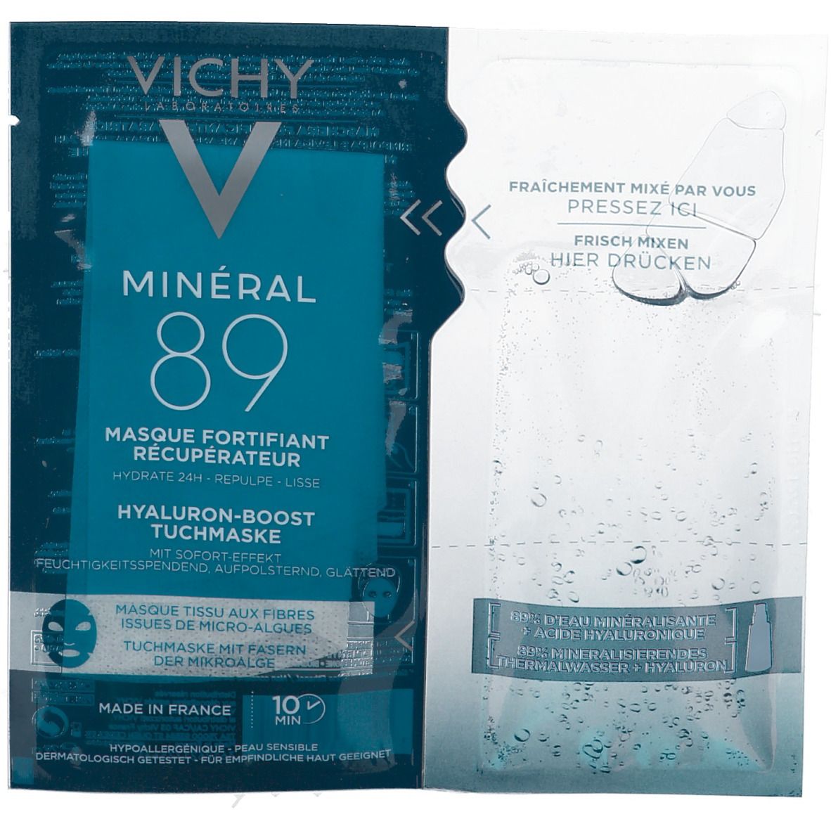 Vichy Minéral 89 Masque Fortifiant Récupérateur